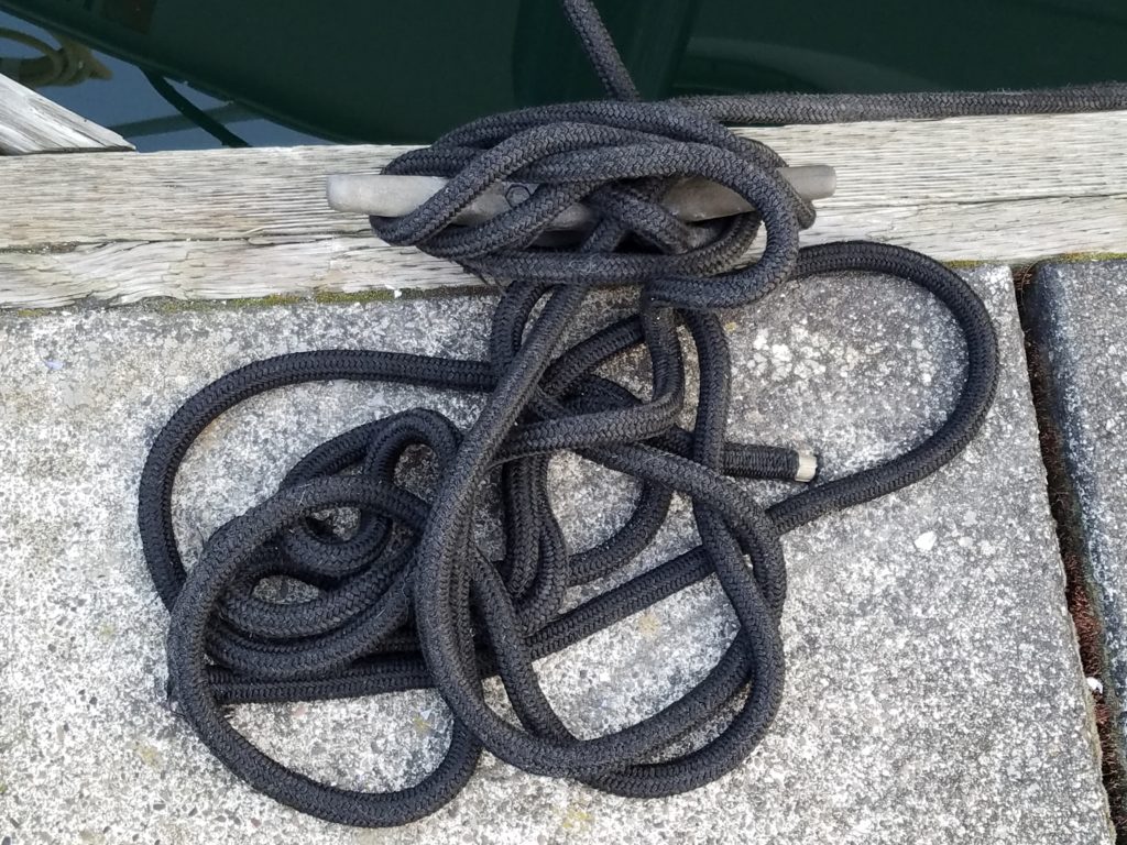 Organizing Dock Lines at the Marina Boating Journey